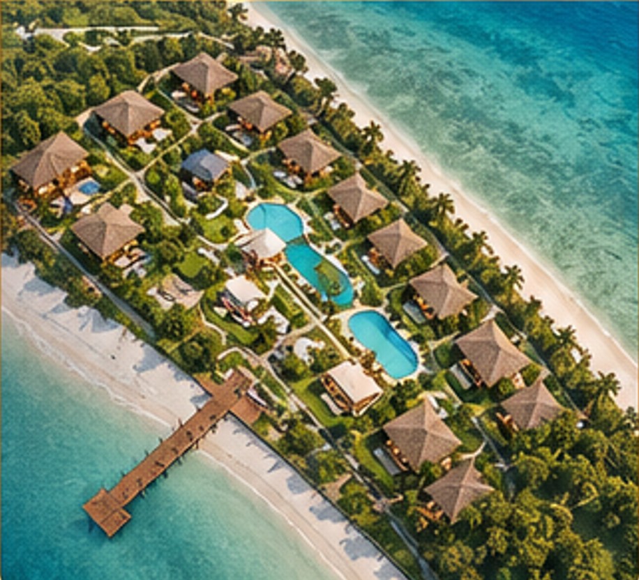 Luxury Resort Pool View